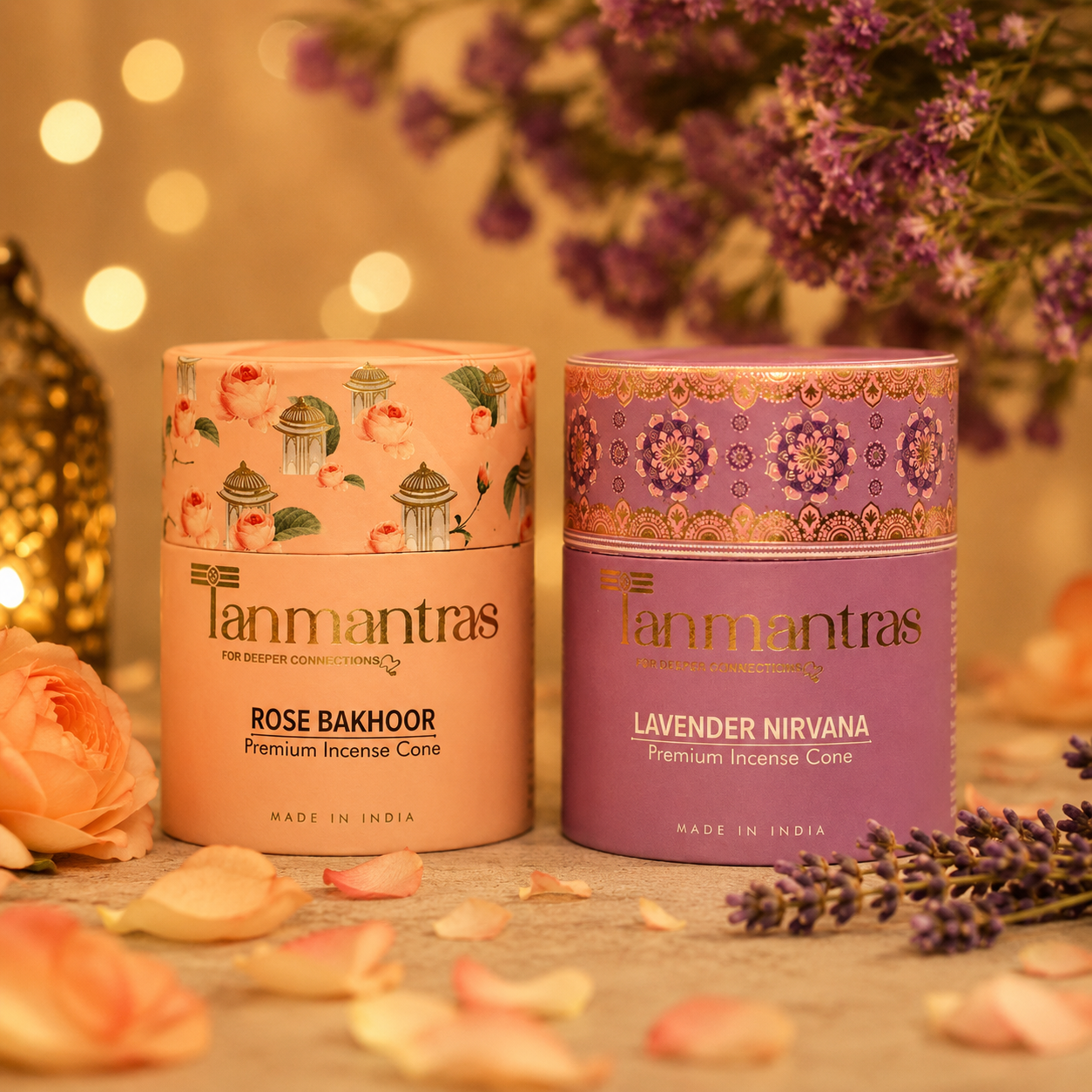 The Perfect Pair Combo: Lavender Nirvana & Rose Bakhoor Dhoop Cones