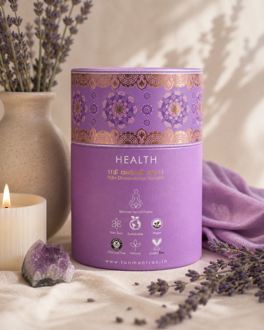 Lavender Nirvana Dhoop Cones