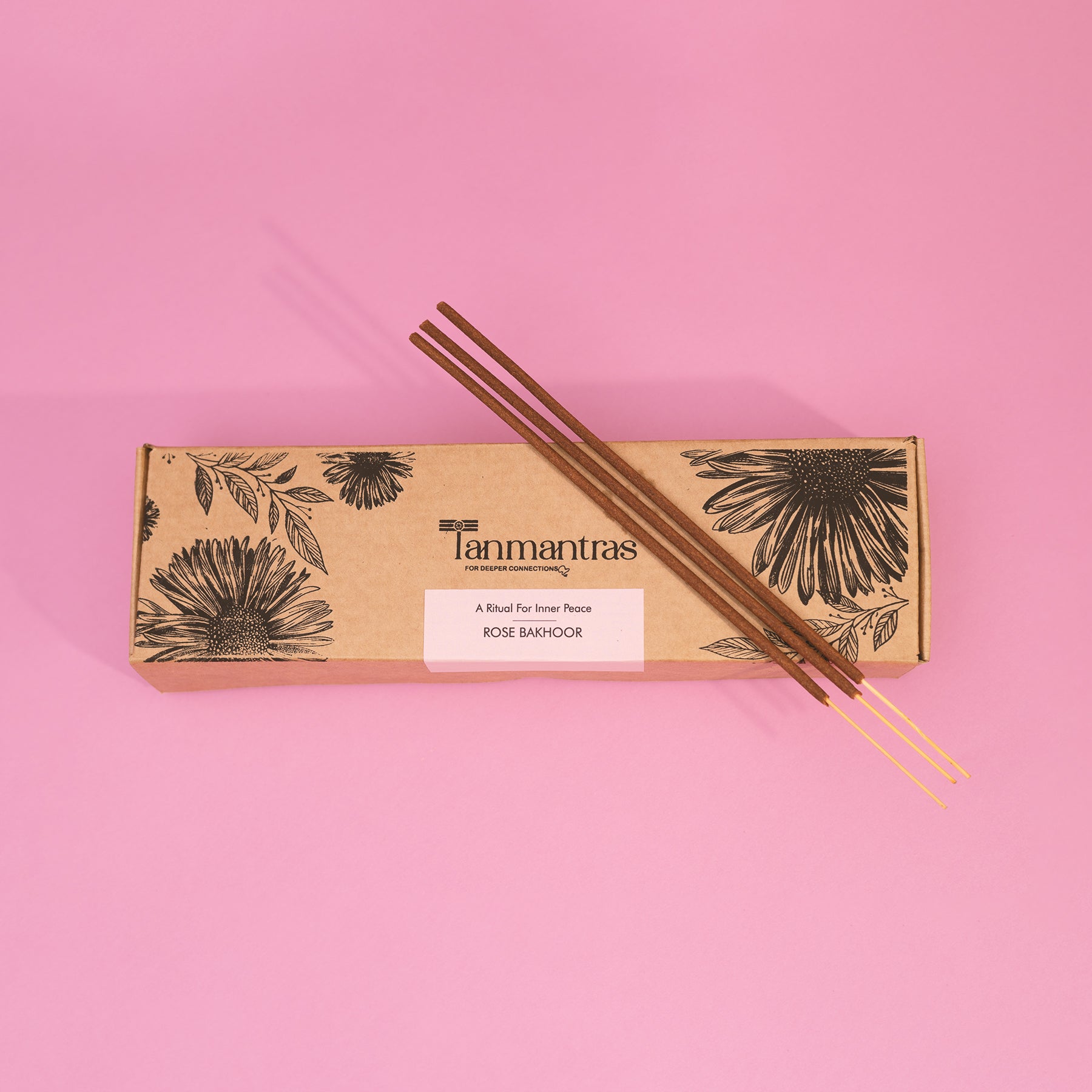 Rose Bakhoor Incense Sticks