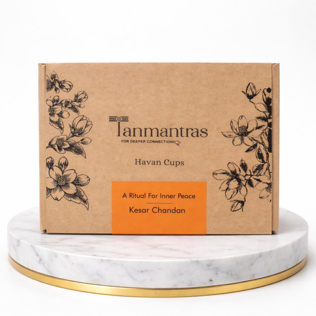 Kesar Chandan Havan Cups for Puja