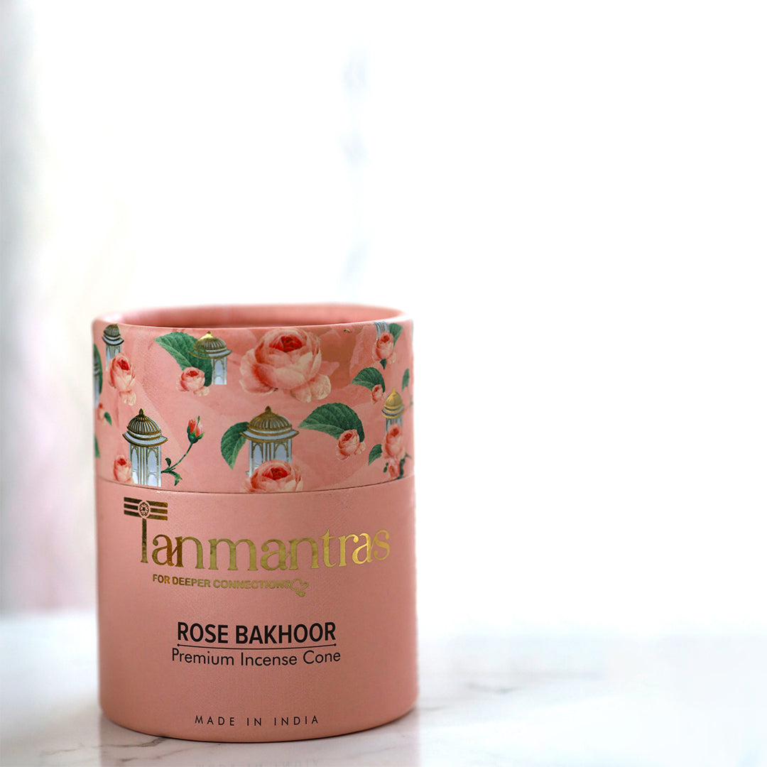 Rose Bakhoor Dhoop Cones