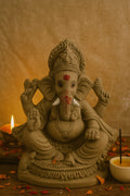 10-Inch Eco-Friendly Ganesha Idol Online for Ganesh Chaturthi ( Option-4)