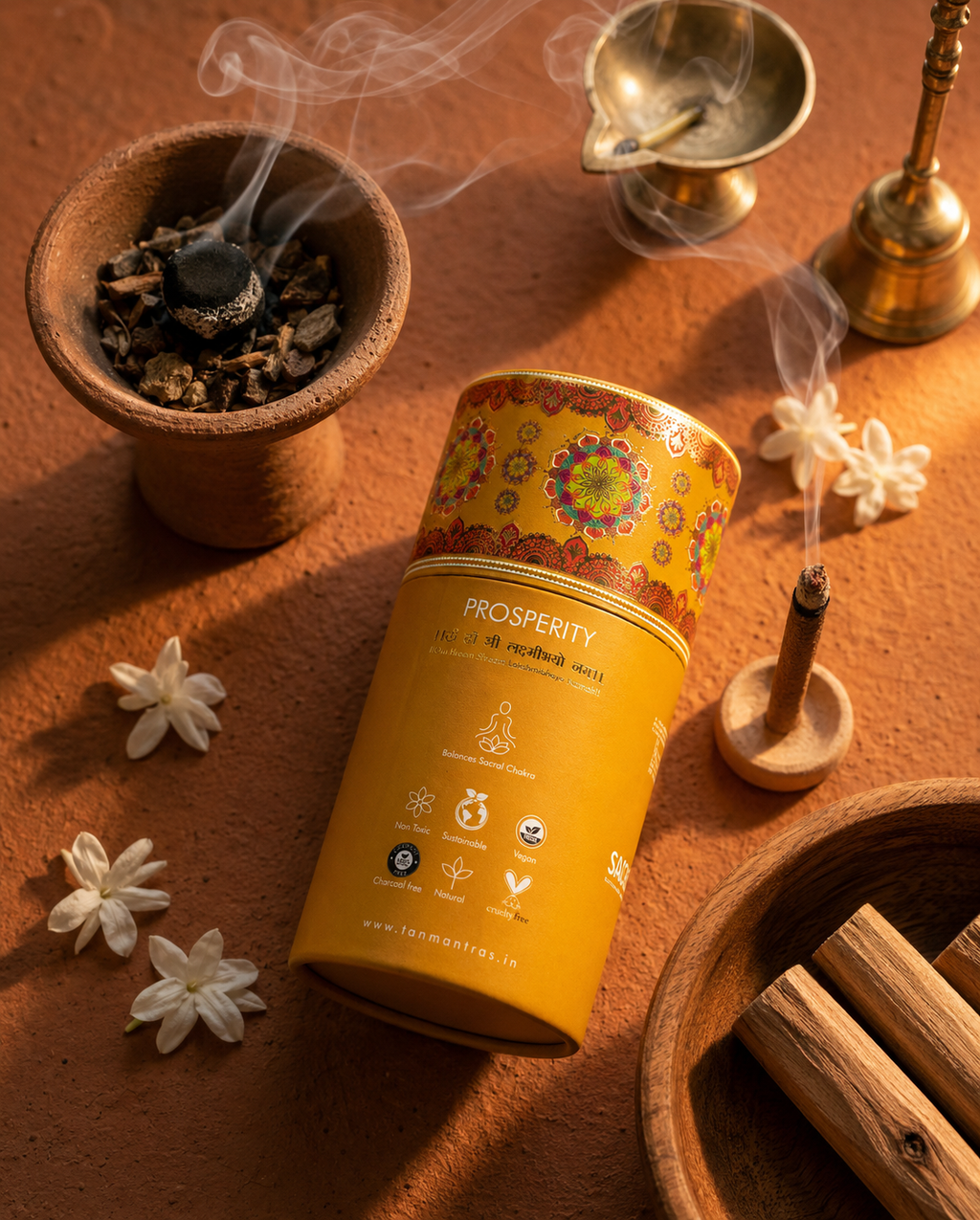 Sacred Sandalwood Dhoop Sticks