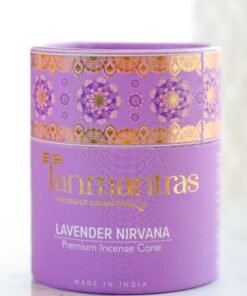 Lavender Nirvana Natural Dhoop Cones | Low Smoke & Chemical-Free
