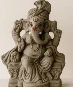10-Inch Eco-Friendly Ganesha Idol Online for Ganesh Chaturthi (Option-1)